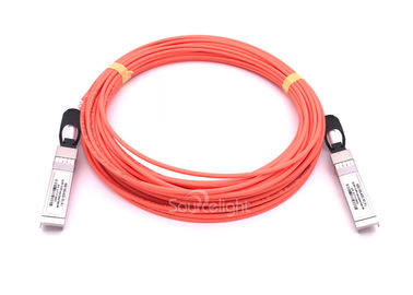 Chine 10gbase Sfp+ dirigent le câble d'attache/Sfp+ Aoc sur la fibre multimode Om3 fournisseur