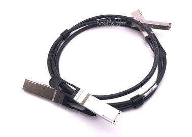 Chine Qsfp+ dirigent la longueur passive 40 Gigabit Ethernet du câble équipé de câble cuivre d'attache 3m fournisseur