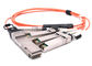 25,78 Gbps/CH 100G QSFP28 DAC à la certification de FCC de câble d'évasion de 4x 25g Sfp28 Qsfp28 fournisseur