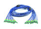 Corde de correction optique blindée adaptée aux besoins du client de fibre FC/connecteur de Sc/St/LC fournisseur