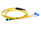 Mpo vert Mtp à la sortance de câble optique de fibre multimode de LC 8f creuse 3.0mm à 2.0mm fournisseur