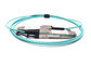 fibre active 100m du câble à fibres optiques Om4 de 100g Qsfp28 Aoc 25,78 Gbps/CH Datarate fournisseur
